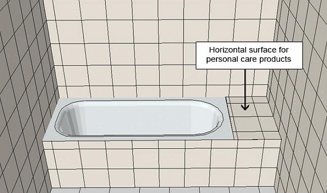 La baignoire en alcôve consiste à maximiser votre espace