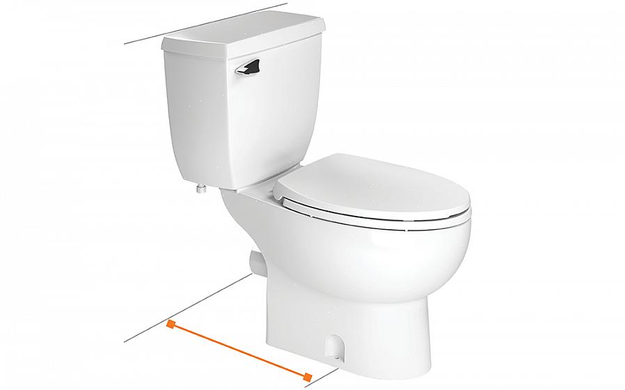 La plupart des toilettes vendues dans les magasins à domicile peuvent s'adapter à un drain qui est d'environ