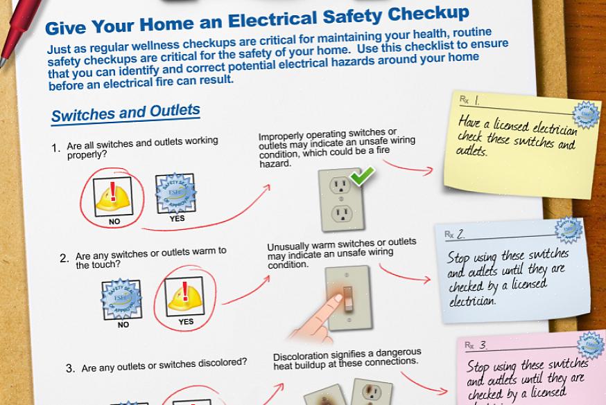 Les mesures de sécurité électrique doivent être suivies pour permettre une alimentation sûre de votre maison