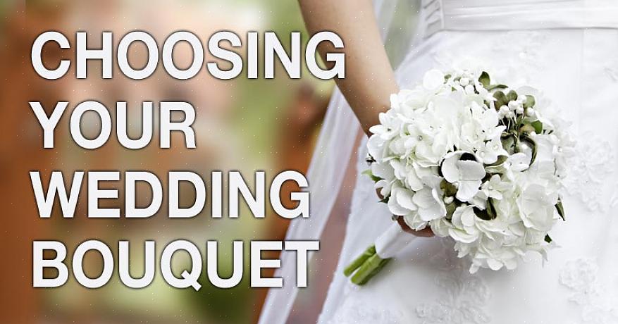 De soustraire ou de modifier des arrangements ou des bouquets de mariée