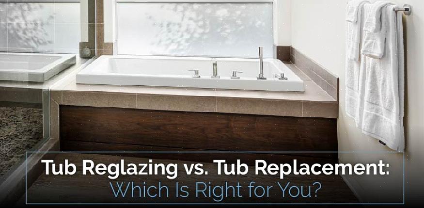 Votre baignoire actuelle est d'abord mesurée par un entrepreneur en rénovation ou un technicien d'une