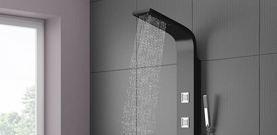 Votre débit de douche sera minimisé si vous avez une pomme de douche à faible débit ou