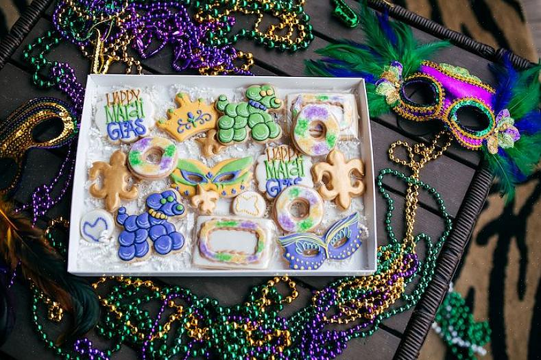 Il existe également trois couleurs associées au Mardi Gras