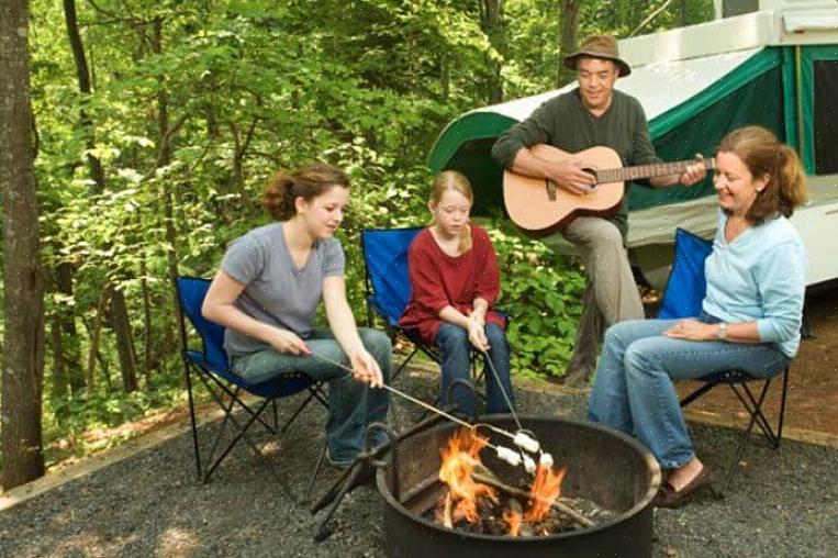 Un voyage en camping peut être particulièrement amusant