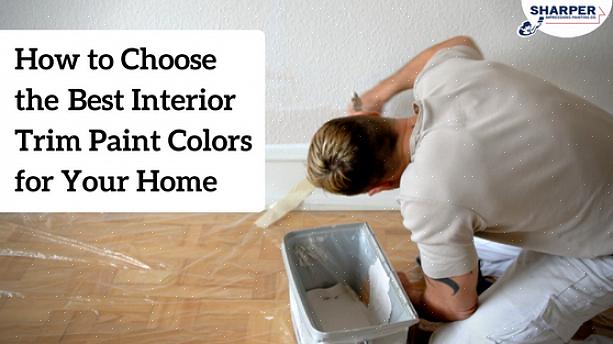 L'un des moyens les plus simples de choisir les couleurs de peinture intérieure est de commencer