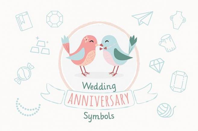 Symboles pour le premier anniversaire de mariage pour vous aider à choisir des cadeaux en papier
