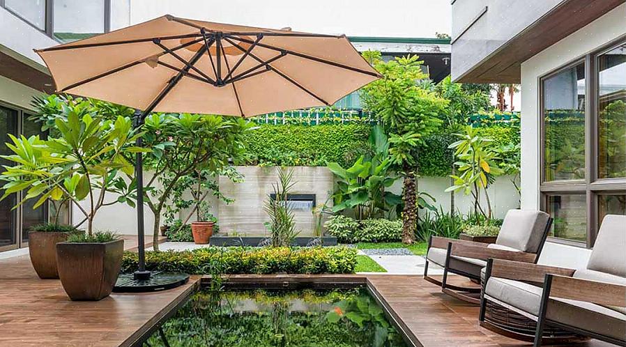 Un bon feng shui dans votre jardin apportera une bonne énergie feng shui dans votre maison