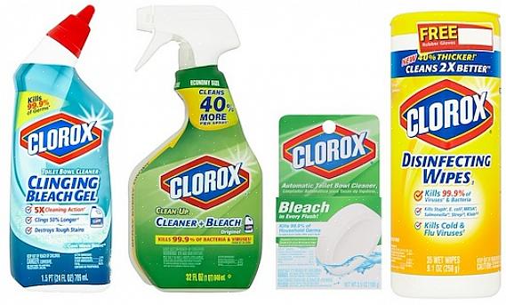 Les lingettes désinfectantes Clorox ne contiennent pas d'agent de blanchiment chloré