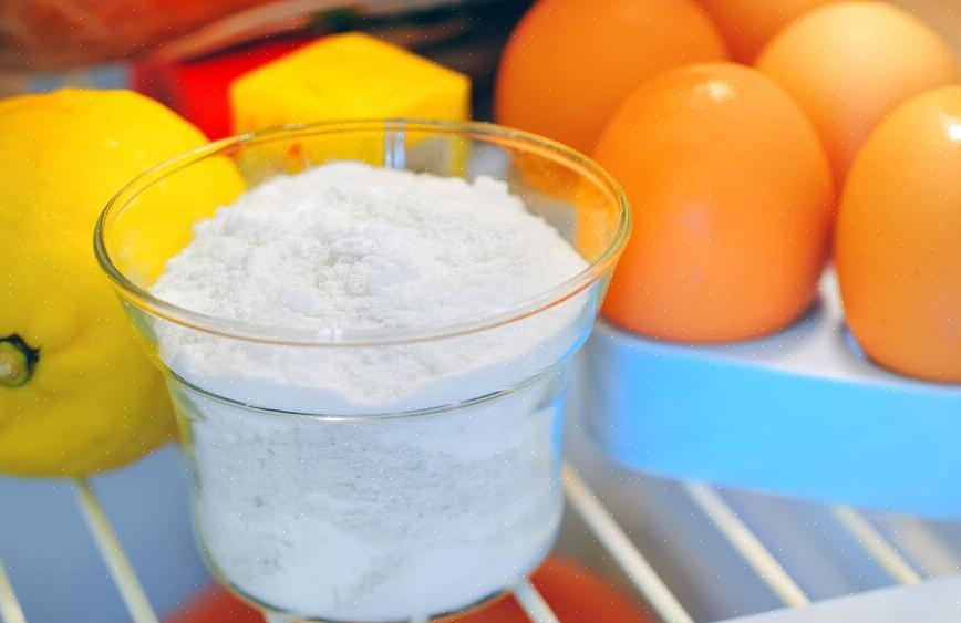 Conservez une boîte ouverte de bicarbonate de soude dans votre réfrigérateur