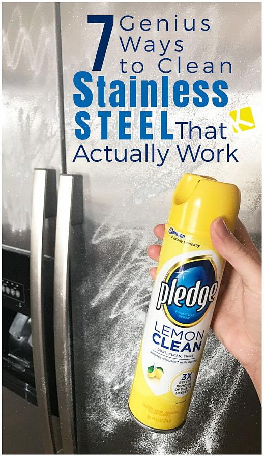 Comment nettoyer l'acier inoxydable avec du savon à vaisselle