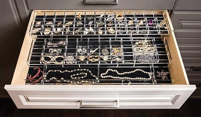 Il existe de nombreuses façons de stocker des bijoux