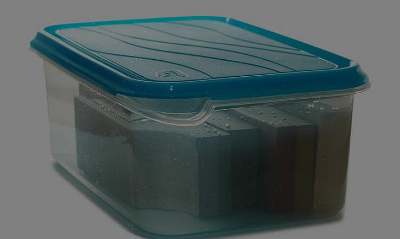 D'autres personnes optent uniquement pour des conteneurs de stockage en plastique transparent