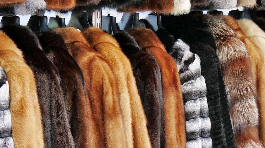 Un manteau de fourrure naturelle doit être nettoyé chaque année par un fourreur professionnel