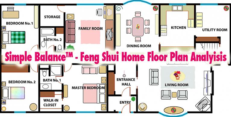 Le feng shui propose une variété de conseils pour une maison feng shui heureuse