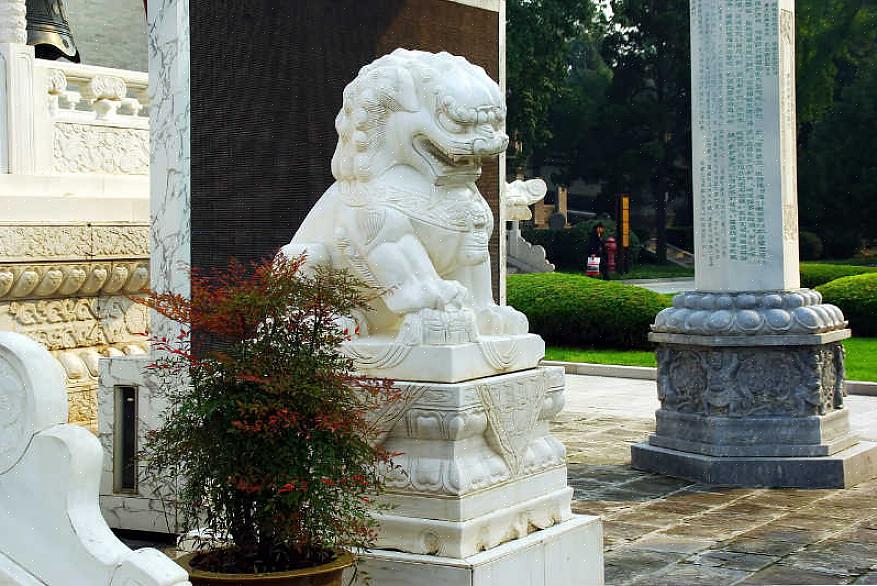 Les chiens Feng shui Fu ou les Lions Gardiens Impériaux sont un symbole fort de protection du feng shui