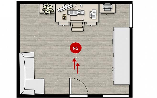 Pratiquer un bon feng shui dans d'autres éléments de votre bureau peut minimiser les mauvais effets