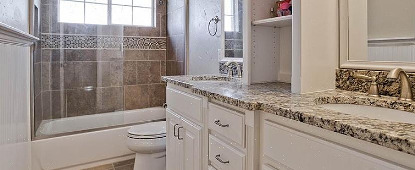Comptez environ moitié moins pour la rénovation de votre salle de bain que pour la rénovation de la cuisine