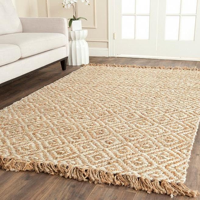 Matériau de tapis naturel peu coûteux