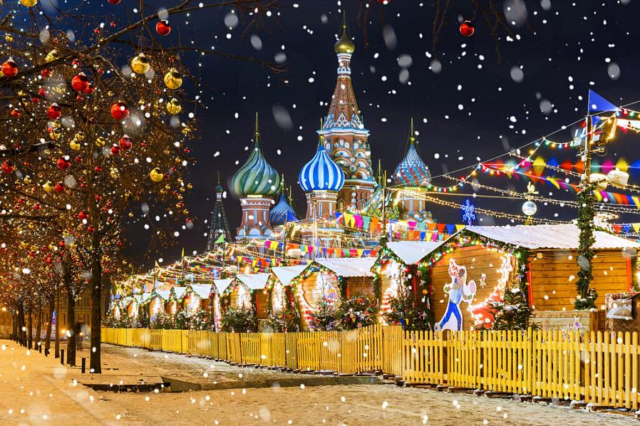 Utilisez ces sept idées pour partager un peu de Noël russe ou du nouvel an russe
