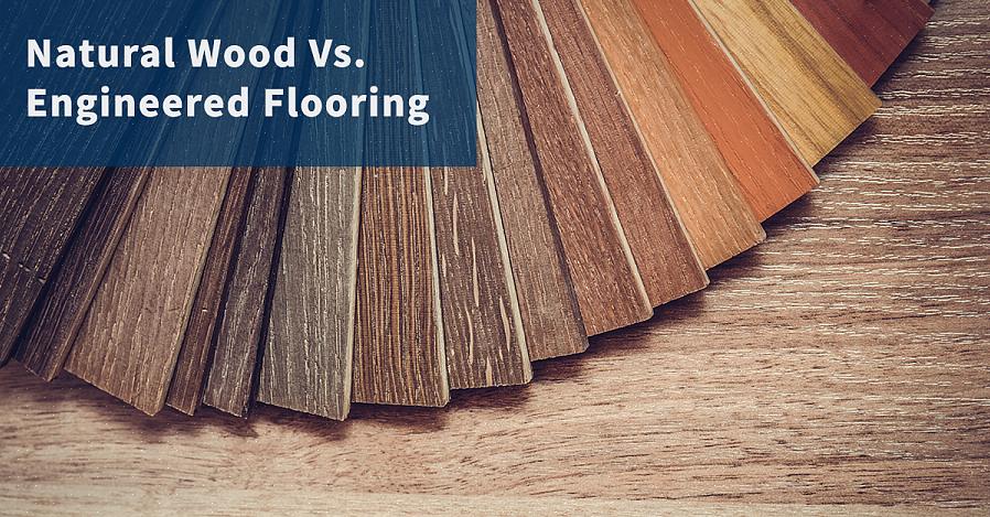 Les planchers de bois franc massif ont tendance à être plus étroits que les planchers de bois franc