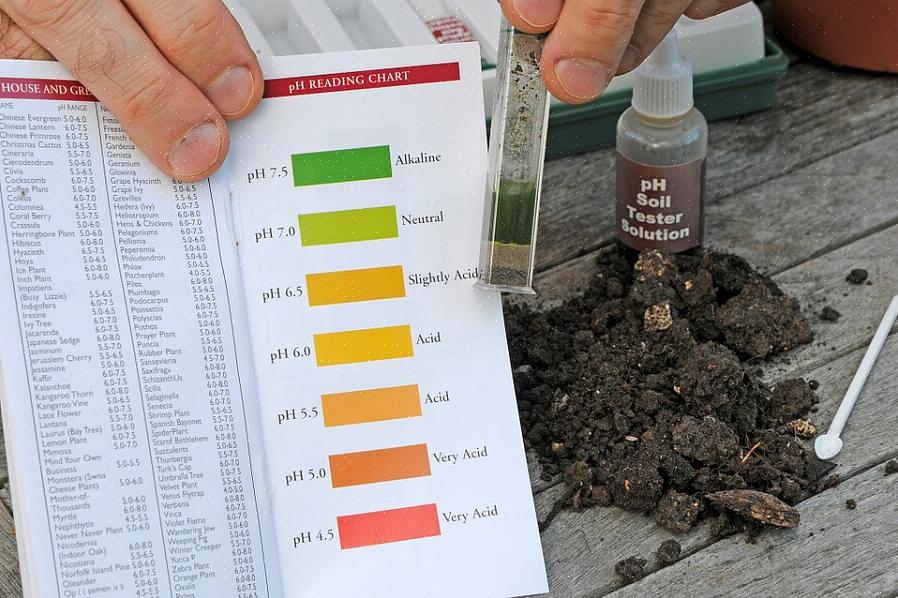Il existe des matériaux gratuits que vous pouvez ajouter à votre sol pour améliorer le pH
