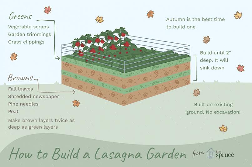 Vue d'ensemble Le jardinage à la lasagne est une méthode de jardinage biologique sans labour