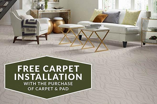 Flooring Company 1 propose gratuitement l'installation de tapis dans toute la maison pour tout travail