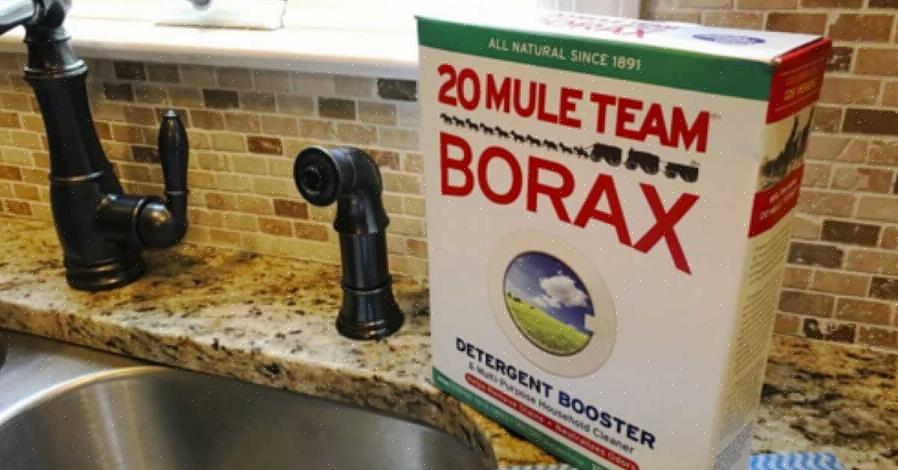 Le borax est un minéral naturel également connu sous le nom de borate de sodium