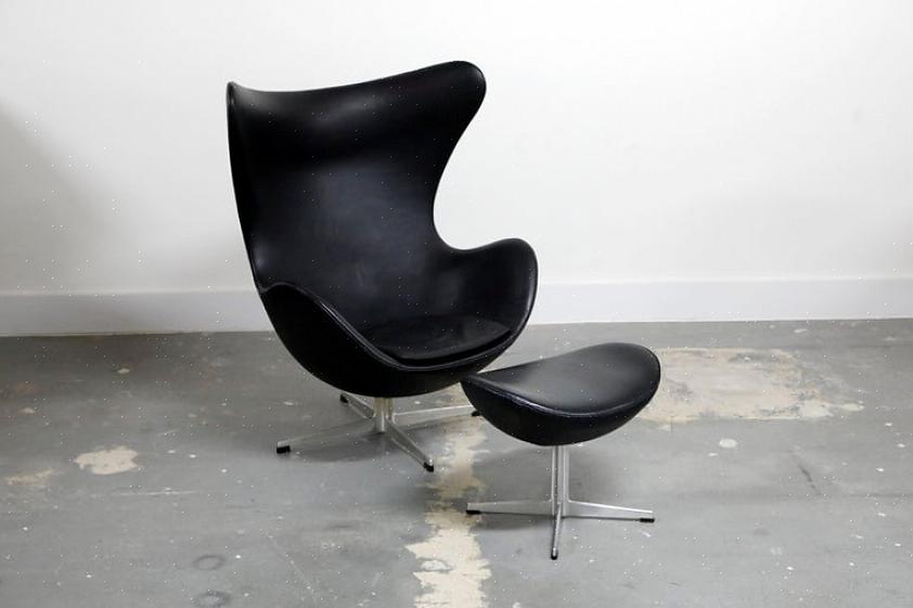 La chaise Egg - l'une des pièces accrocheuses que Jacobsen a conçues pour meubler le SAS Royal Copenhagen