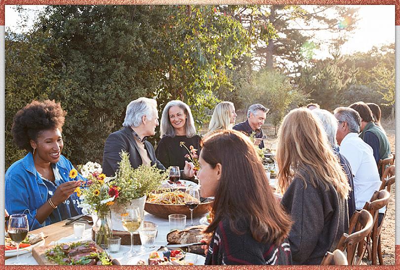 Les invités du dîner de répétition sont limités à la famille proche