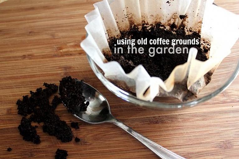 Votre marc de café ne doit pas représenter plus de 20% de votre tas de compost