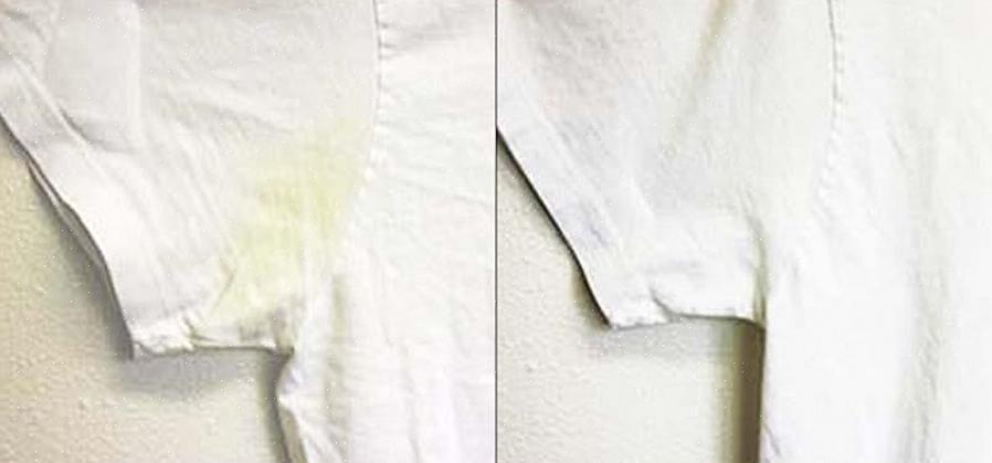Utiliser de l'eau de javel pour éclaircir ou éliminer la couleur du tissu est un moyen idéal de teindre