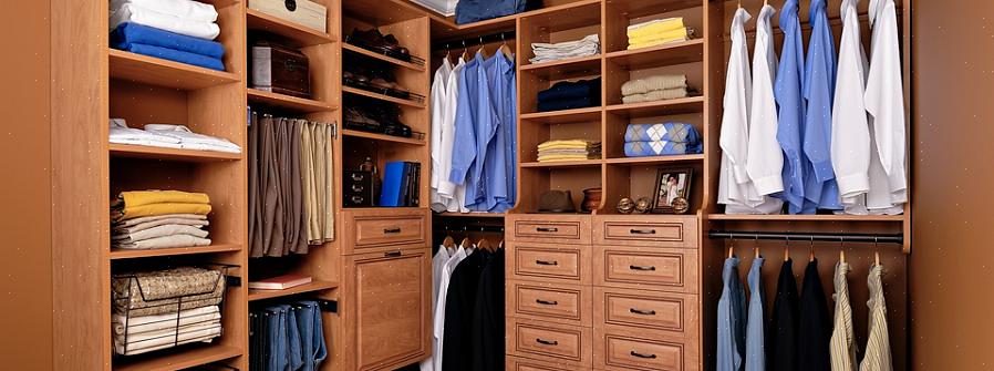 Prenez l'habitude de garder votre placard bien organisé pour ne pas vous échapper d'une routine
