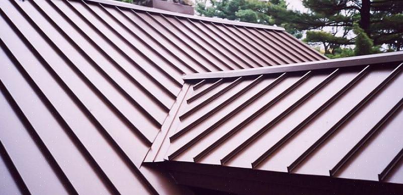 Les toits métalliques à joint debout n'étaient que le fruit de l'imagination dans l'esprit des propriétaires
