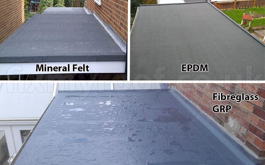 La bonne nouvelle est qu'il existe des options de matériaux pour votre toit plat au-delà de la toiture