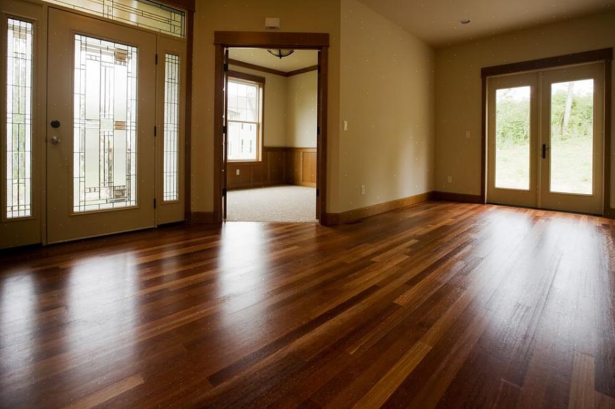 Les planchers de bois franc sont l'un des matériaux de revêtement de sol les plus populaires