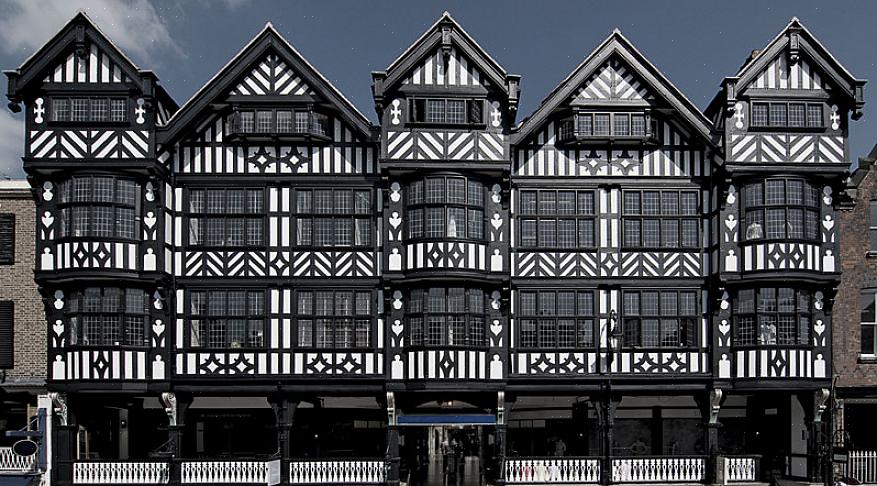 L'architecture néo-Tudor est une extension des maisons Tudor trouvées en Angleterre aux XVe