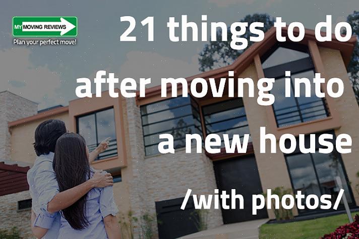 We move to a new house
