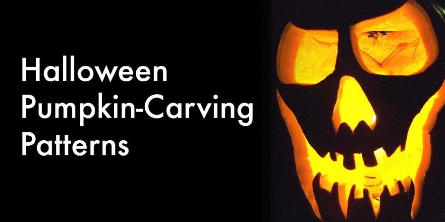 Le visage de jack-o'-lantern dans ce pochoir ou gabarit de citrouille d'Halloween imprimable a un air