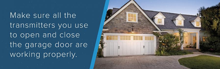 Un voisin à proximité peut avoir un ouvre-porte de garage réglé sur le même code sans fil