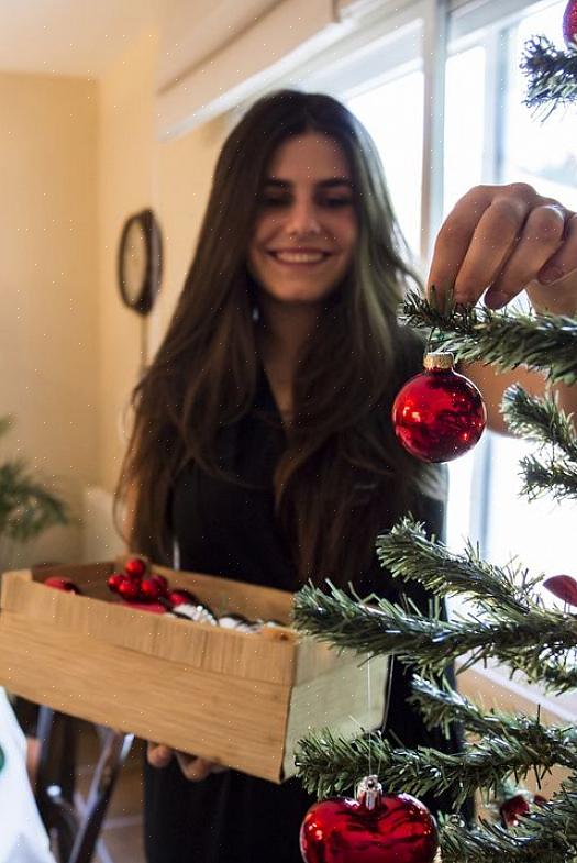 Faites à chaque fois la queue à côté de leur arbre de Noël