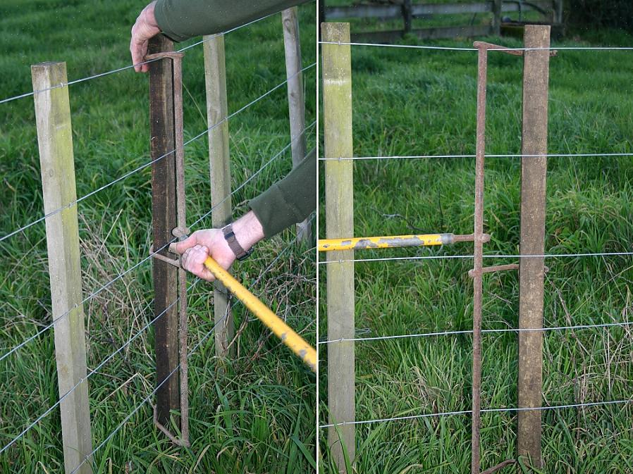 Pour les clôtures en filet électrique