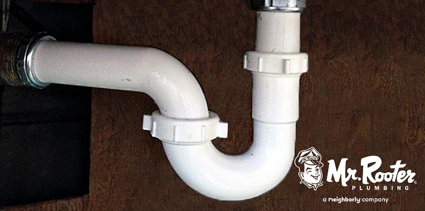 Un siphon de plomberie est conçu pour retenir une petite quantité d'eau chaque fois que l'évier se draine