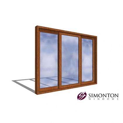 Les portes-fenêtres Simonton sont stylistiquement basiques mais très bien construites