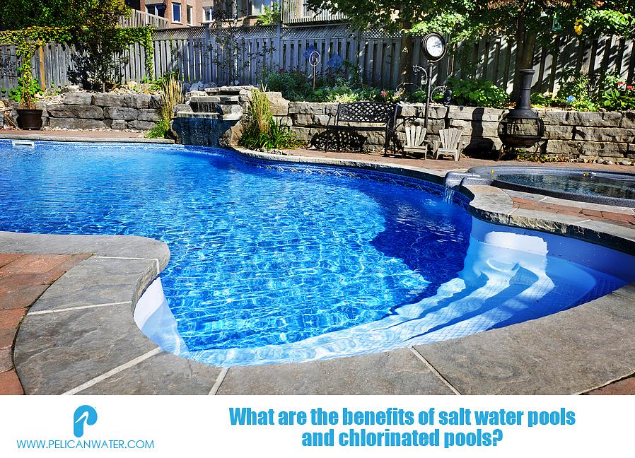 Une piscine d'eau salée ou d'eau salée utilise un générateur de chlore au sel pour fabriquer le chlore