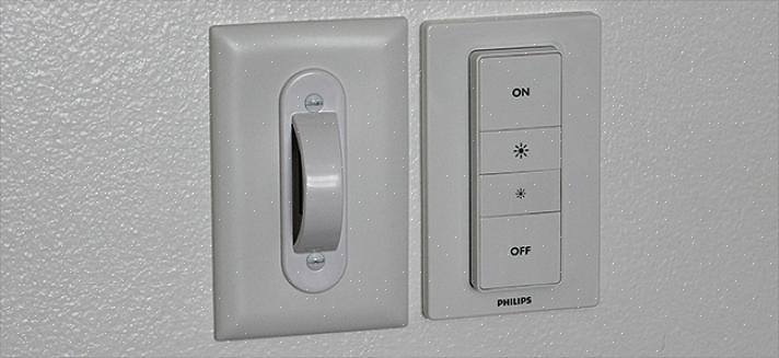 Vous pouvez également retirer l'ancien interrupteur en coupant les anciens fils à proximité