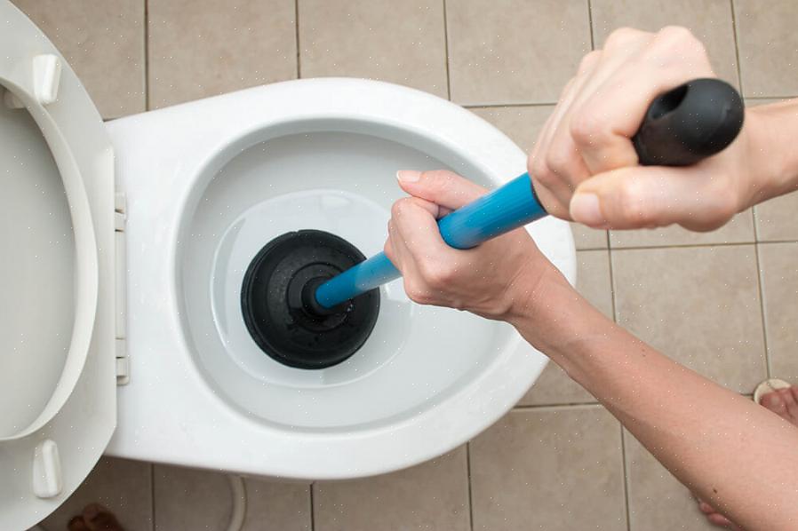 Garder les articles non jetables hors de vos toilettes devrait garder le siphon des toilettes dégagé
